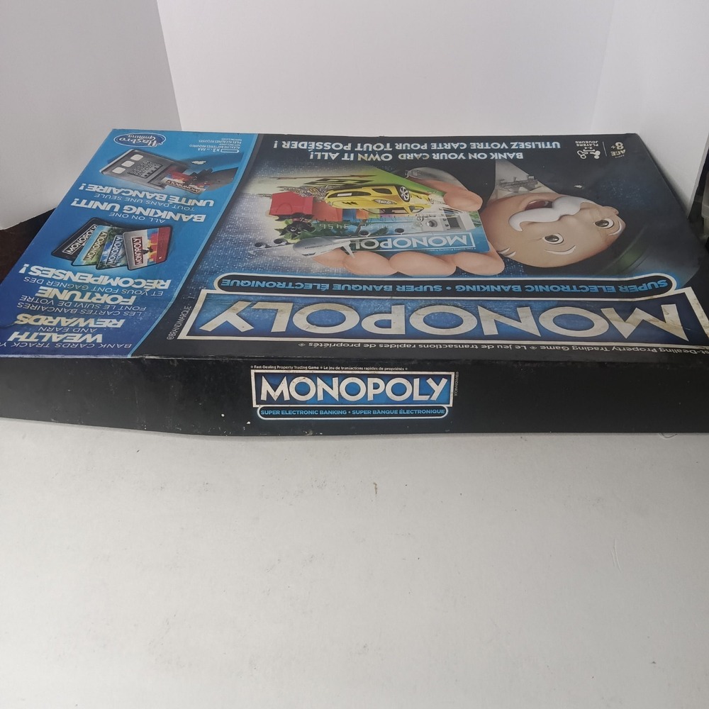 Monopoly Super Electronic Banking COMPLETE Hasbro Gaming 2020 TESTED WORKS - Picture 4 of 8